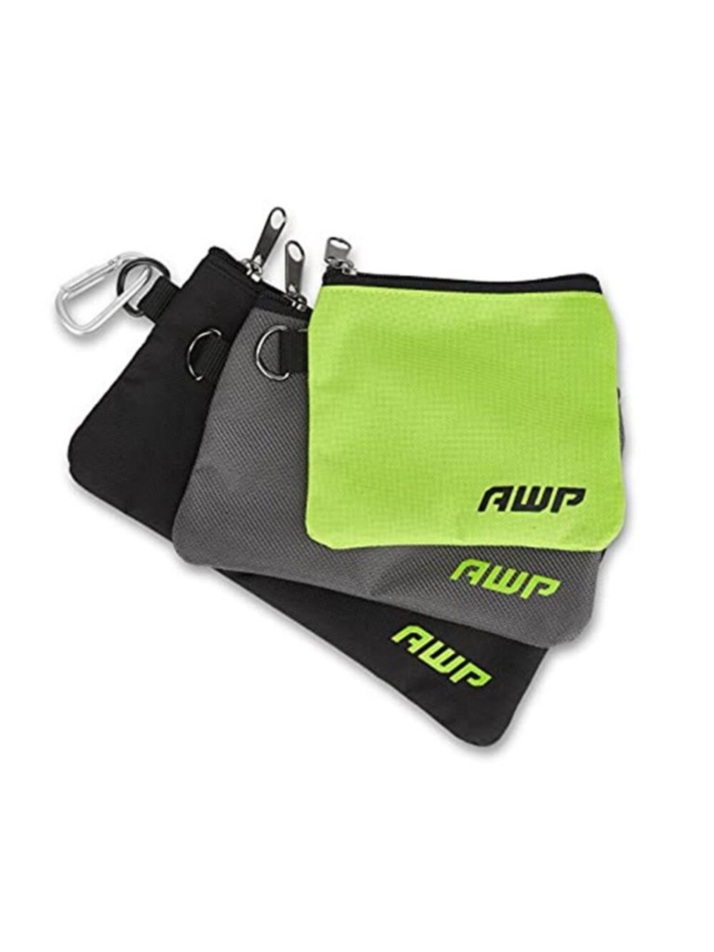 Tool Pouch Set Utility Tool Belt Organizer Zipper Accessory Bags 3 Pk Heavy Duty